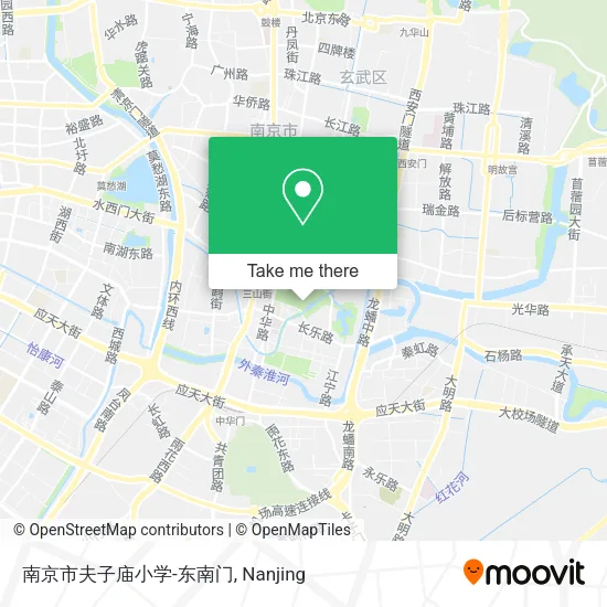 南京市夫子庙小学-东南门 map