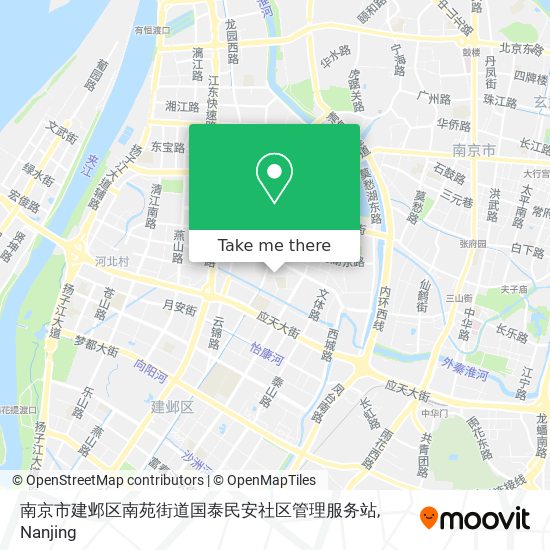 南京市建邺区南苑街道国泰民安社区管理服务站 map