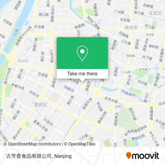 古芳斋食品有限公司 map