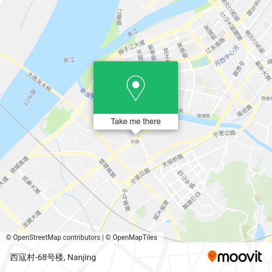 西寇村-68号楼 map