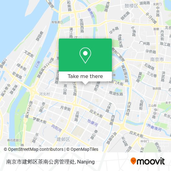 南京市建邺区茶南公房管理处 map