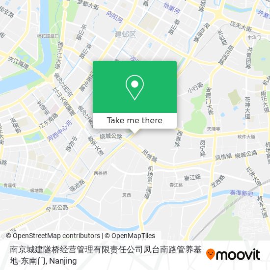 南京城建隧桥经营管理有限责任公司凤台南路管养基地-东南门 map