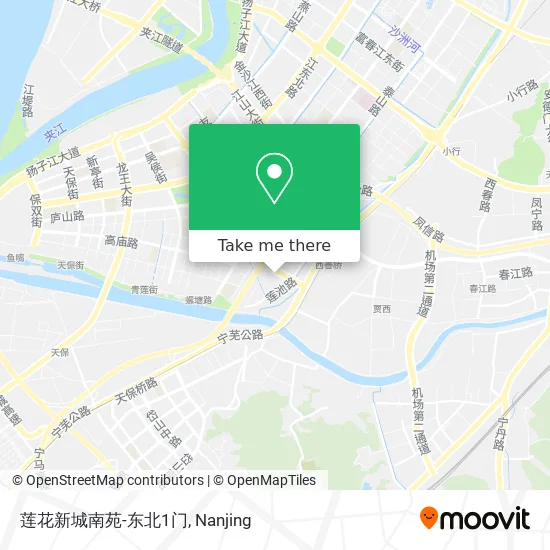 莲花新城南苑-东北1门 map