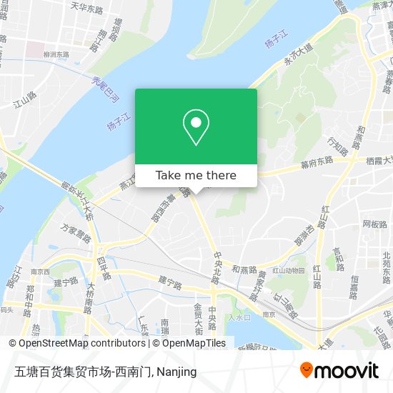 五塘百货集贸市场-西南门 map