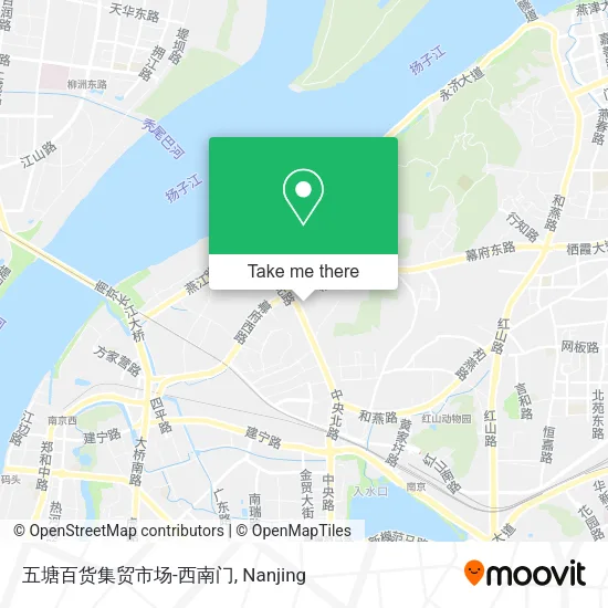 五塘百货集贸市场-西南门 map