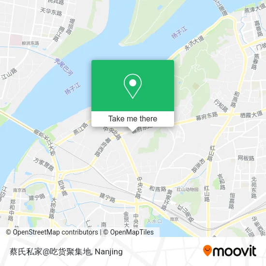 蔡氏私家@吃货聚集地 map