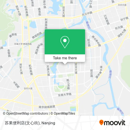苏果便利店(文心街) map