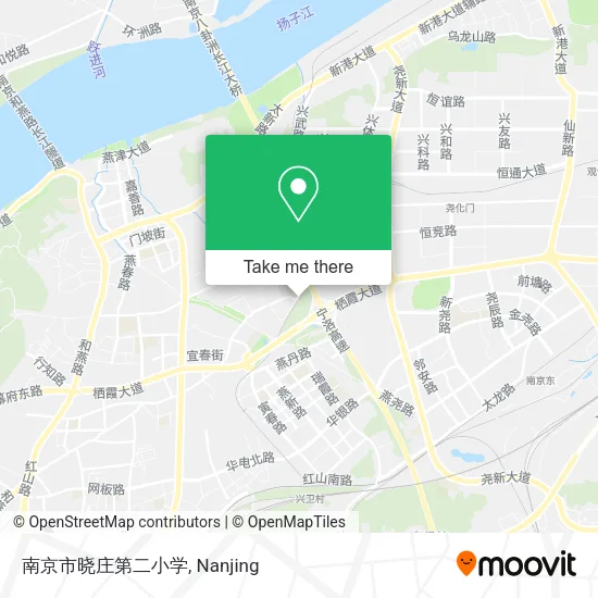 南京市晓庄第二小学 map