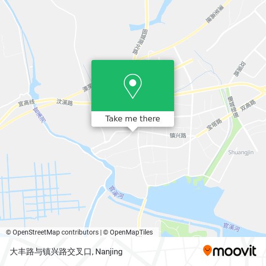 大丰路与镇兴路交叉口 map