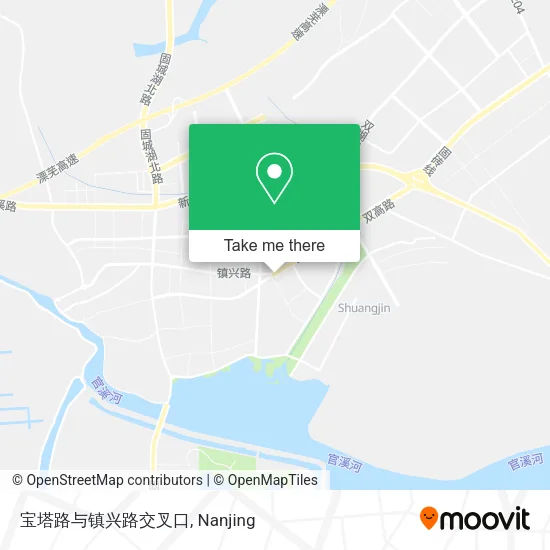 宝塔路与镇兴路交叉口 map