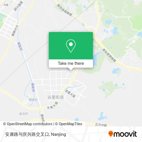 安康路与庆兴路交叉口 map