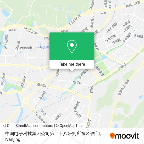 中国电子科技集团公司第二十八研究所东区-西门 map