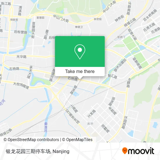银龙花园三期停车场 map