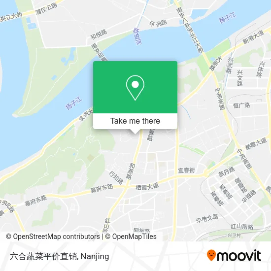 六合蔬菜平价直销 map