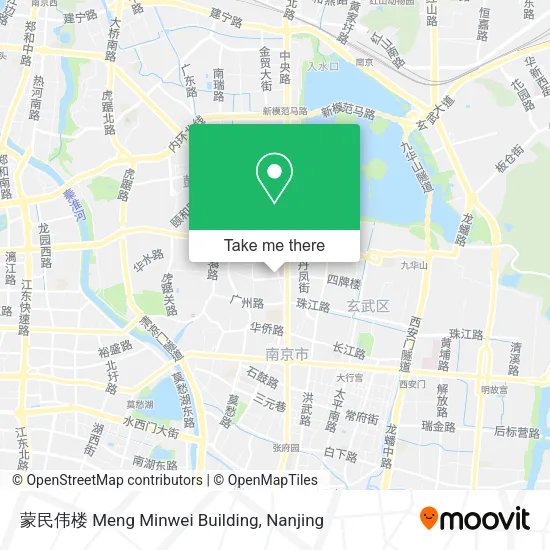 蒙民伟楼 Meng Minwei Building map