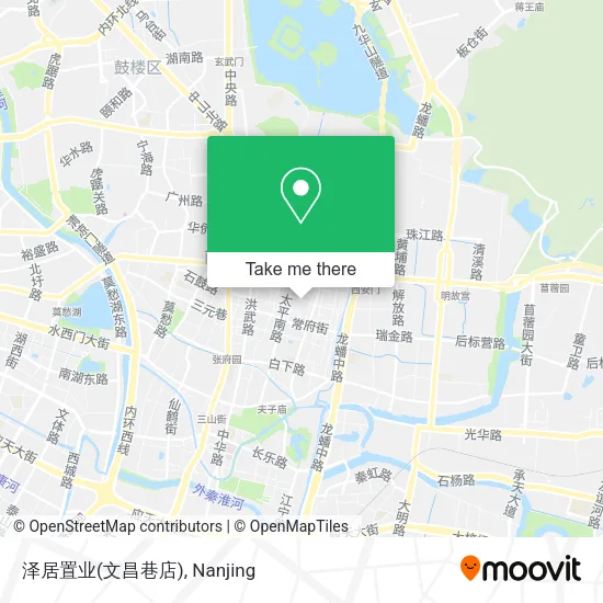 泽居置业(文昌巷店) map
