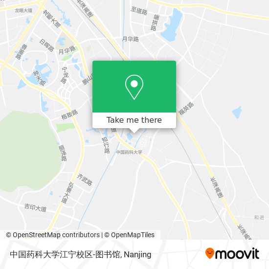 中国药科大学江宁校区-图书馆 map