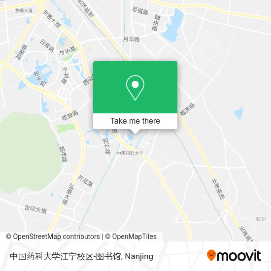 中国药科大学江宁校区-图书馆 map