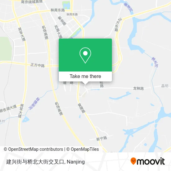 建兴街与桥北大街交叉口 map