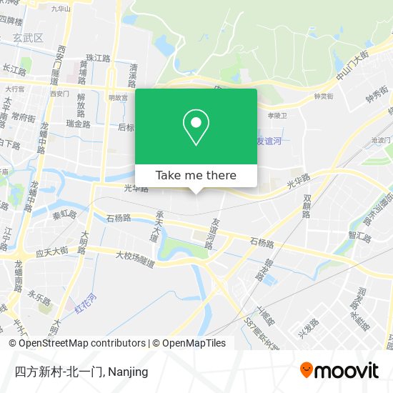 四方新村-北一门 map
