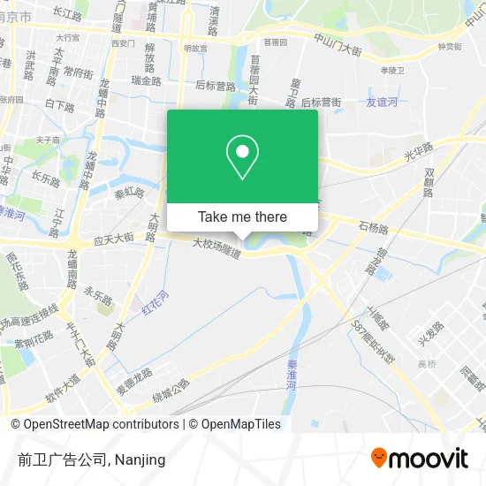 前卫广告公司 map