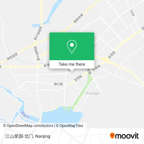 江山星园-北门 map