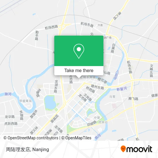 周陆理发店 map