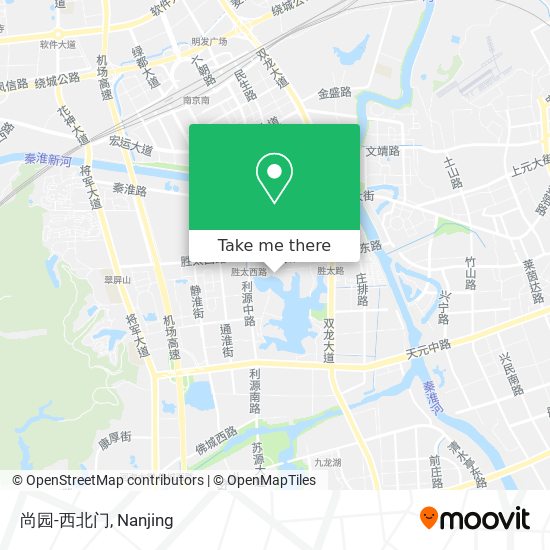 尚园-西北门 map