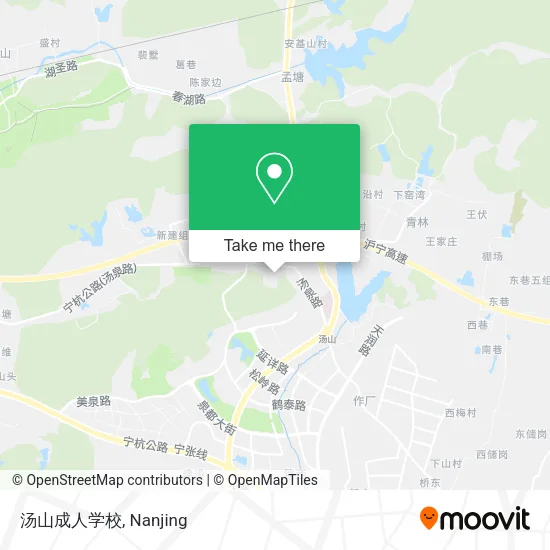 汤山成人学校 map