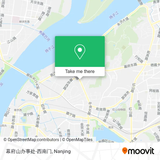 幕府山办事处-西南门 map