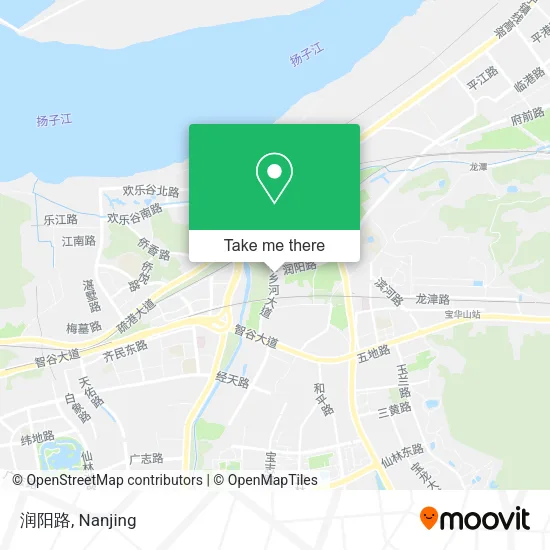 润阳路 map