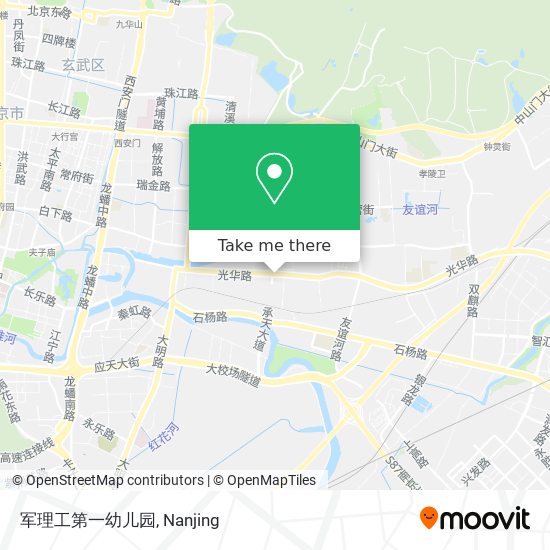 军理工第一幼儿园 map