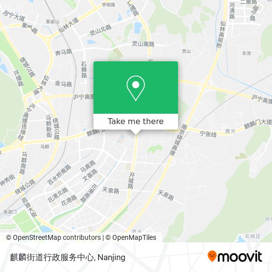 麒麟街道行政服务中心 map