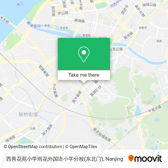 西善花苑小学雨花外国语小学分校(东北门) map