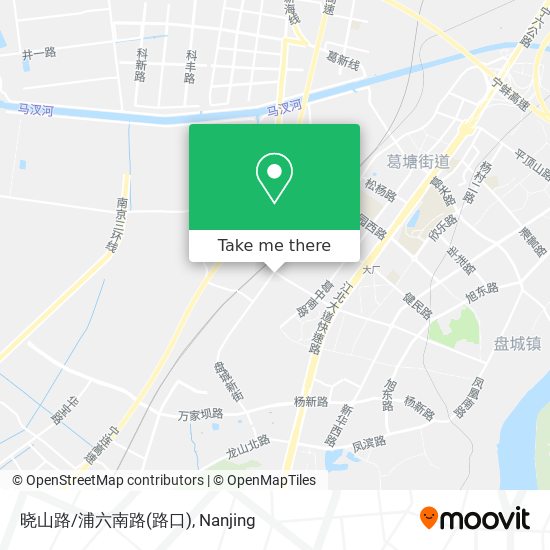 晓山路/浦六南路(路口) map