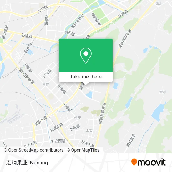 宏纳果业 map