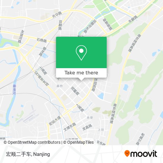 宏顺二手车 map