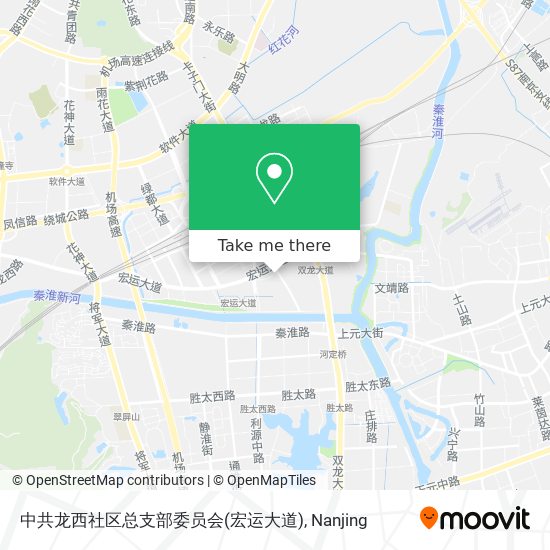 中共龙西社区总支部委员会(宏运大道) map
