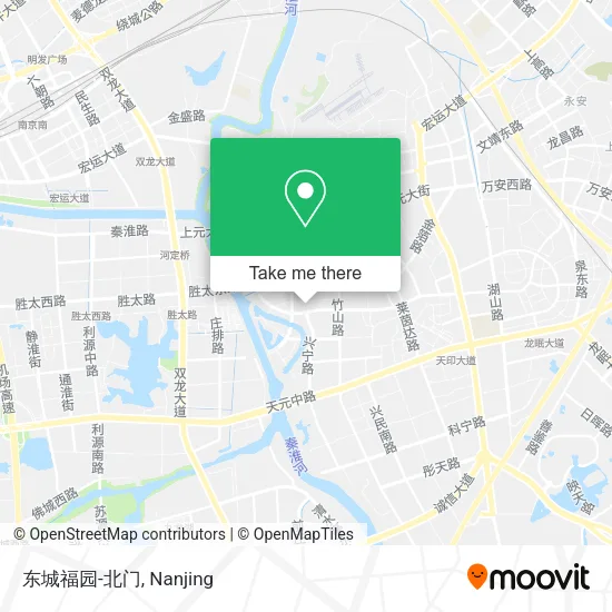 东城福园-北门 map