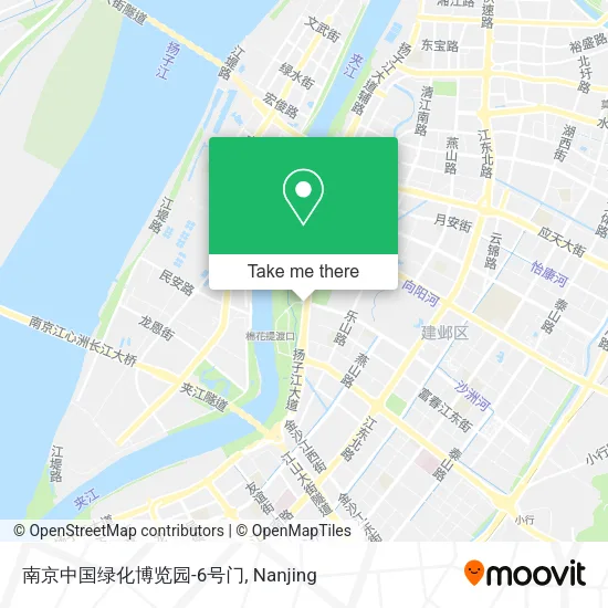 南京中国绿化博览园-6号门 map