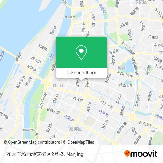 万达广场西地贰街区2号楼 map