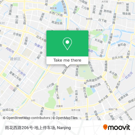 雨花西路206号-地上停车场 map