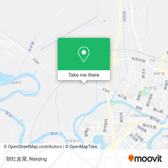 朝红发屋 map