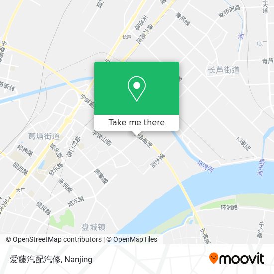 爱藤汽配汽修 map