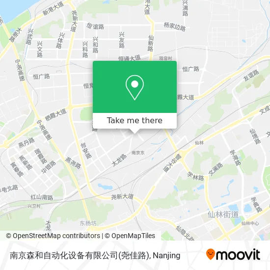 南京森和自动化设备有限公司(尧佳路) map