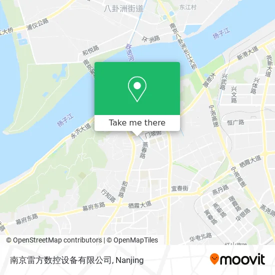 南京雷方数控设备有限公司 map