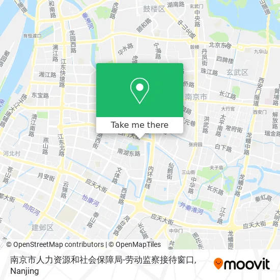 南京市人力资源和社会保障局-劳动监察接待窗口 map