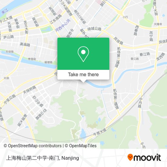 上海梅山第二中学-南门 map