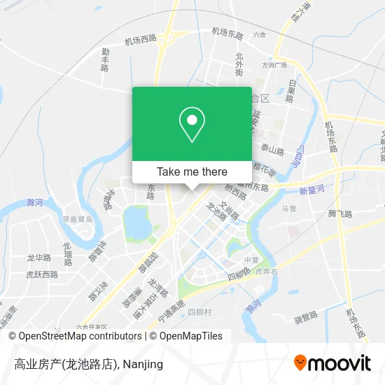 高业房产(龙池路店) map