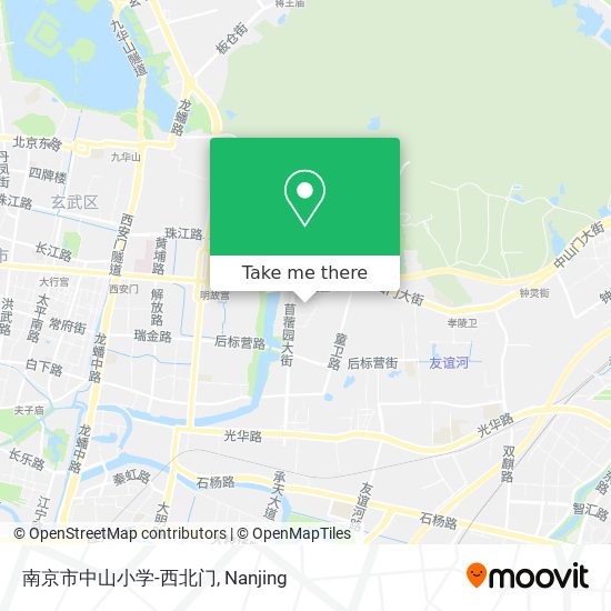 南京市中山小学-西北门 map